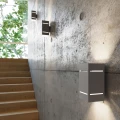Lampa ścienna BLOCCO szara kinkiet SL.0479 SOLLUX LIGHTING