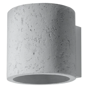 Lampa ścienna ORBIS beton kinkiet SL.0486 SOLLUX LIGHTING
