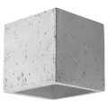 Lampa ścienna QUAD beton kinkiet SL.0487 SOLLUX LIGHTING
