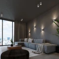Lampa sufitowa ORBIS beton plafon SL.0488 SOLLUX LIGHTING