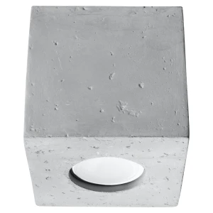 Lampa sufitowa QUAD beton plafon SL.0489 SOLLUX LIGHTING