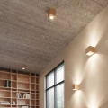 Lampa ścienna QUAD naturalne drewno kinkiet SL.0491 SOLLUX LIGHTING