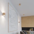 Lampa sufitowa ORBIS naturalne drewno plafon SL.0492 SOLLUX LIGHTING