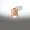Lampa sufitowa ORBIS naturalne drewno plafon SL.0492 SOLLUX LIGHTING