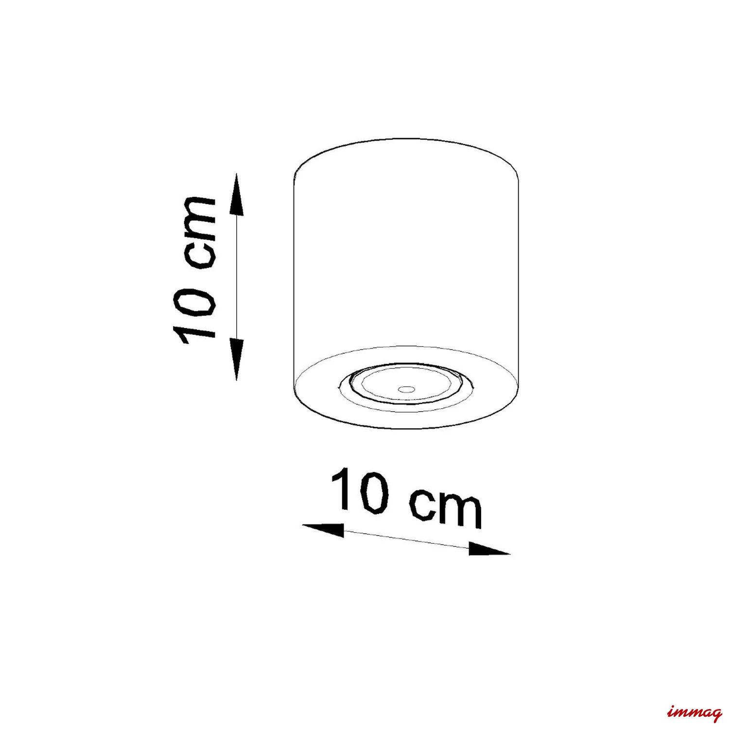 Lampa sufitowa ORBIS naturalne drewno plafon SL.0492 SOLLUX LIGHTING - wymiary
