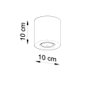Lampa sufitowa ORBIS naturalne drewno plafon SL.0492 SOLLUX LIGHTING