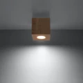 Lampa sufitowa QUAD naturalne drewno plafon SL.0493 SOLLUX LIGHTING