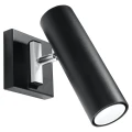 Lampa ścienna DIREZIONE czarna kinkiet SL.0498 SOLLUX LIGHTING