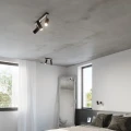 Lampa ścienna DIREZIONE czarna kinkiet SL.0498 SOLLUX LIGHTING