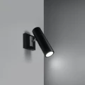 Lampa ścienna DIREZIONE czarna kinkiet SL.0498 SOLLUX LIGHTING