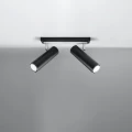 Lampa sufitowa DIREZIONE 2 czarna plafon SL.0500 SOLLUX LIGHTING