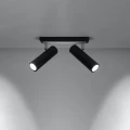Lampa sufitowa DIREZIONE 2 czarna plafon SL.0500 SOLLUX LIGHTING
