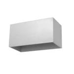 Lampa ścienna QUAD MAXI szara kinkiet SL.0526 SOLLUX LIGHTING
