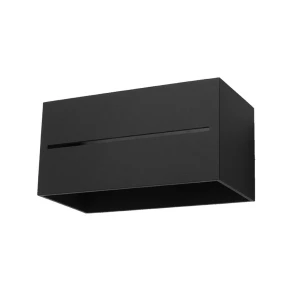 Lampa ścienna LOBO MAXI czarna kinkiet SL.0530 SOLLUX LIGHTING