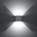 Lampa ścienna LUCA biały LED IP54 kinkiet SL.0544 SOLLUX LIGHTING