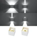 Lampa ścienna LUCA biały LED IP54 kinkiet SL.0544 SOLLUX LIGHTING