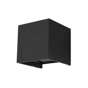 Lampa ścienna LUCA czarny LED IP54 kinkiet SL.0545 SOLLUX LIGHTING