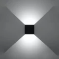 Lampa ścienna LUCA czarny LED IP54 kinkiet SL.0545 SOLLUX LIGHTING