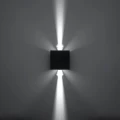 Lampa ścienna LUCA czarny LED IP54 kinkiet SL.0545 SOLLUX LIGHTING
