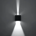 Lampa ścienna LUCA czarny LED IP54 kinkiet SL.0545 SOLLUX LIGHTING