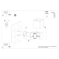 Lampa ścienna LUCA czarny LED IP54 kinkiet SL.0545 SOLLUX LIGHTING