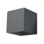 Lampa ścienna QUAD 1 antracyt kinkiet SL.0565 SOLLUX LIGHTING