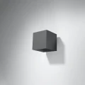Lampa ścienna QUAD 1 antracyt kinkiet SL.0565 SOLLUX LIGHTING