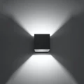 Lampa ścienna QUAD 1 antracyt kinkiet SL.0565 SOLLUX LIGHTING