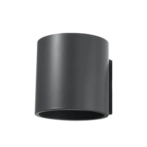 Lampa ścienna ORBIS 1 antracyt kinkiet SL.0566 SOLLUX LIGHTING