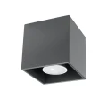 Lampa sufitowa QUAD 1 antracyt plafon SL.0567 SOLLUX LIGHTING