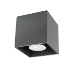 Lampa sufitowa QUAD 1 antracyt plafon SL.0567 SOLLUX LIGHTING