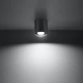 Lampa sufitowa ORBIS 1 antracyt plafon SL.0568 SOLLUX LIGHTING