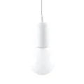 Lampa wisząca DIEGO 1 biała zwis SL.0569 SOLLUX LIGHTING