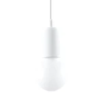 Lampa wisząca DIEGO 1 biała zwis SL.0569 SOLLUX LIGHTING
