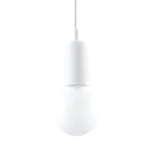 Lampa wisząca DIEGO 1 biała zwis SL.0569 SOLLUX LIGHTING