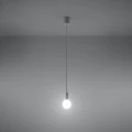 Lampa wisząca DIEGO 1 biała zwis SL.0569 SOLLUX LIGHTING