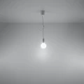 Lampa wisząca DIEGO 1 biała zwis SL.0569 SOLLUX LIGHTING