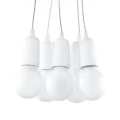 Lampa wisząca DIEGO 5 biała zwis SL.0571 SOLLUX LIGHTING