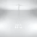 Lampa wisząca DIEGO 5 biała zwis SL.0571 SOLLUX LIGHTING