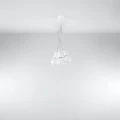 Lampa wisząca DIEGO 5 biała zwis SL.0571 SOLLUX LIGHTING