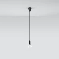 Lampa wisząca DIEGO 1 czarna zwis SL.0572 SOLLUX LIGHTING