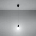 Lampa wisząca DIEGO 1 czarna zwis SL.0572 SOLLUX LIGHTING