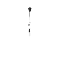 Lampa wisząca DIEGO 1 czarna zwis SL.0572 SOLLUX LIGHTING