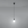Lampa wisząca DIEGO 1 szara zwis SL.0575 SOLLUX LIGHTING