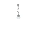 Lampa wisząca DIEGO 3 szara zwis SL.0576 SOLLUX LIGHTING