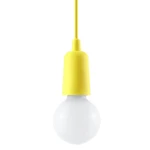 Lampa wisząca DIEGO 1 żółta zwis SL.0578 SOLLUX LIGHTING