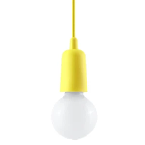 Lampa wisząca DIEGO 1 żółta zwis SL.0578 SOLLUX LIGHTING