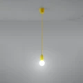 Lampa wisząca DIEGO 1 żółta zwis SL.0578 SOLLUX LIGHTING