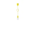 Lampa wisząca DIEGO 1 żółta zwis SL.0578 SOLLUX LIGHTING