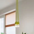 Lampa wisząca DIEGO 3 żółta zwis SL.0579 SOLLUX LIGHTING